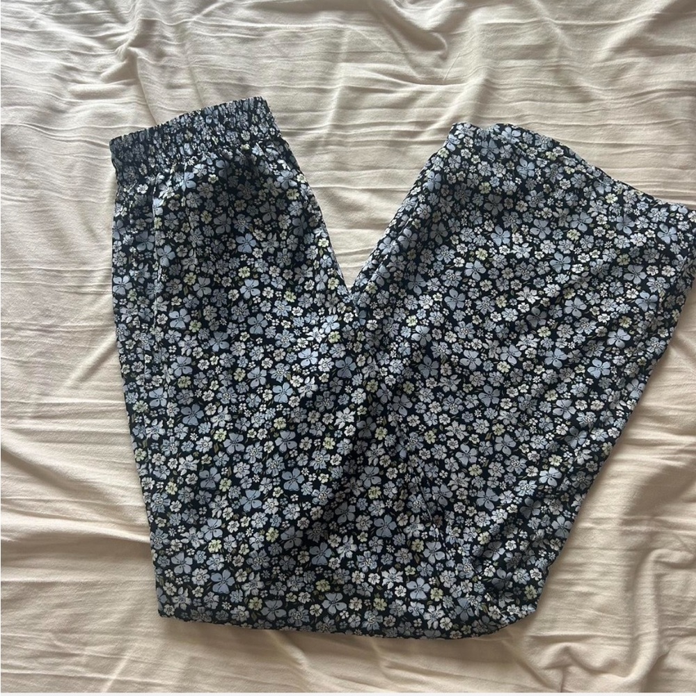 H&M Floral Print Pants